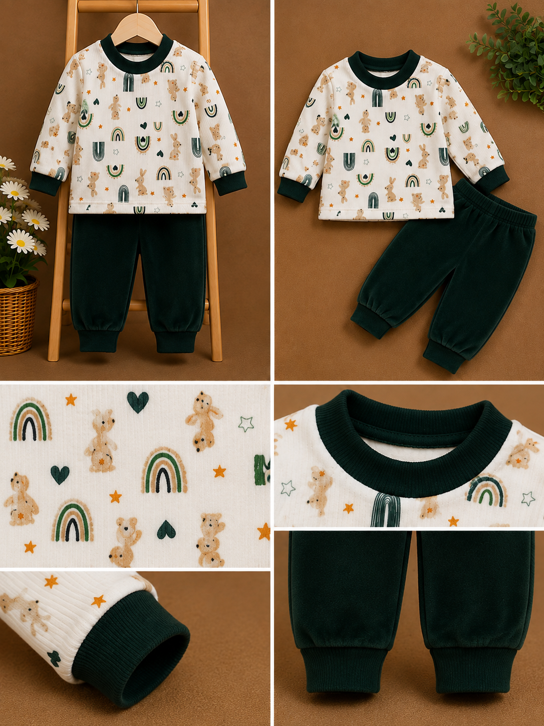 Forest Friends Pajama Set