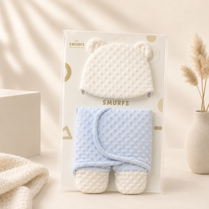 Hooded Knitted Baby Sleeping Bag