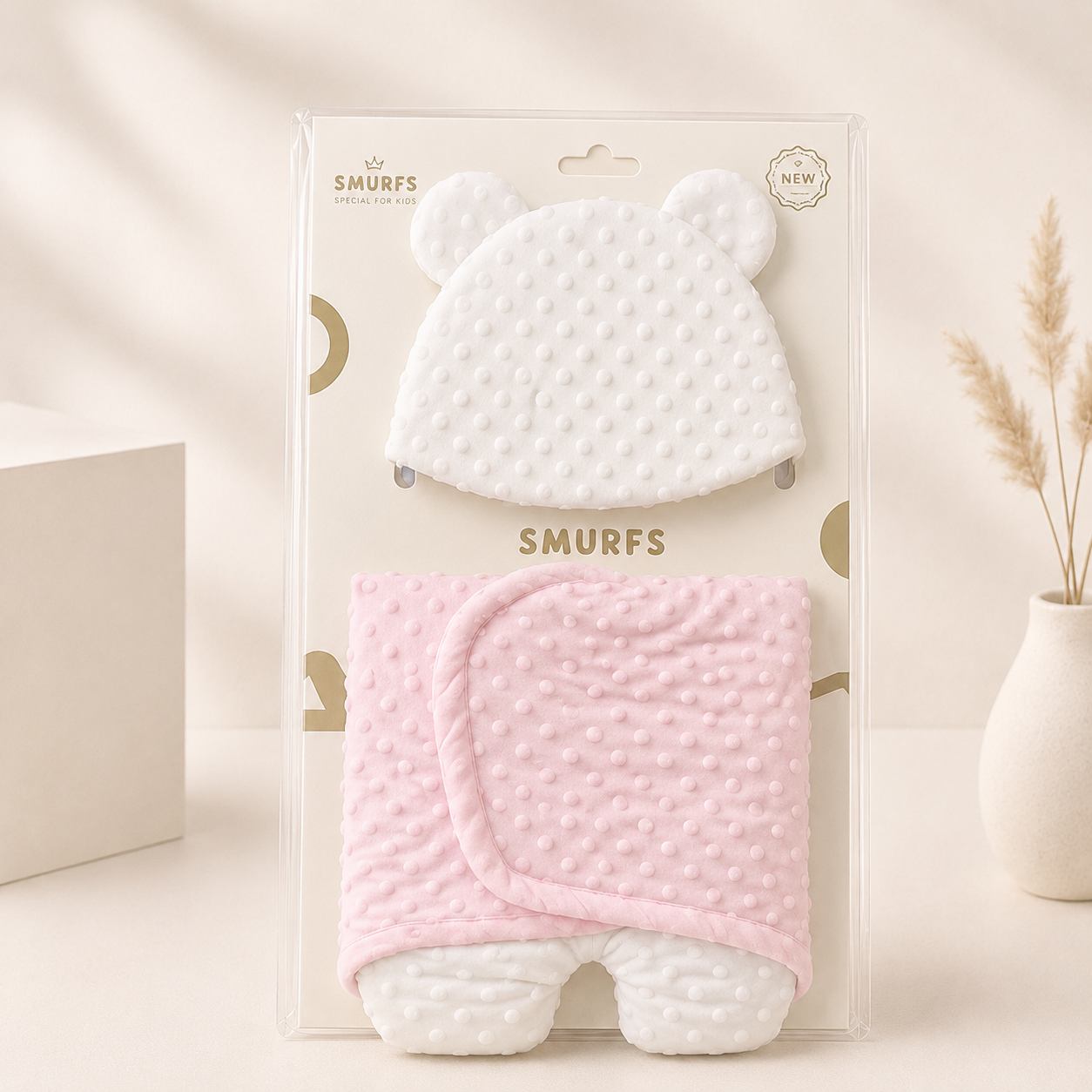 Hooded Knitted Baby Sleeping Bag