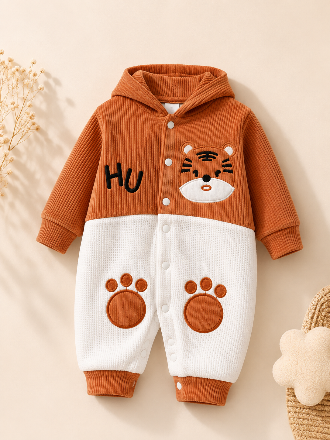 Tiger Baby Romper