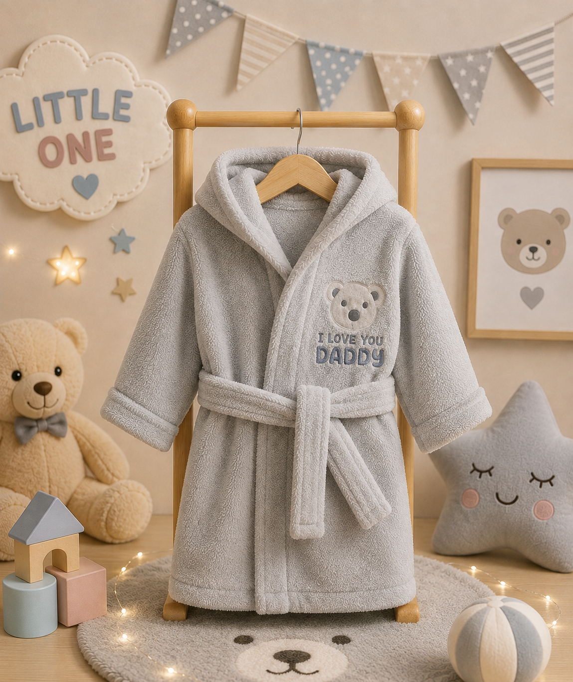 Cozy Little One Robe Showcase