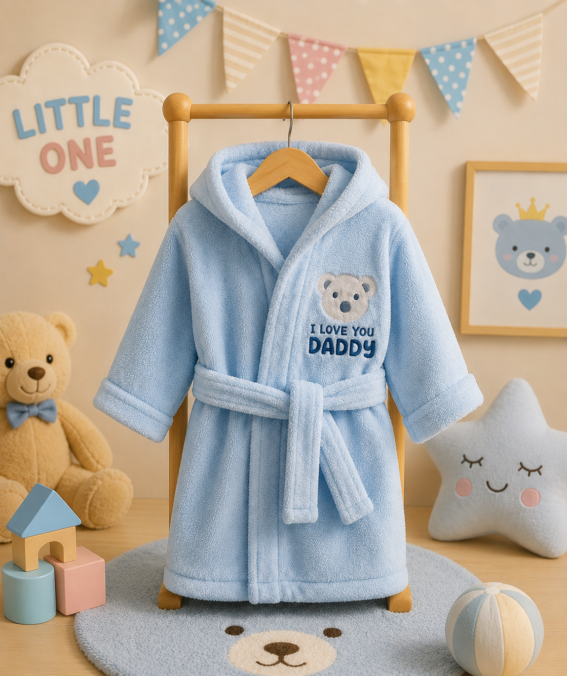 Cozy Little One Robe Showcase