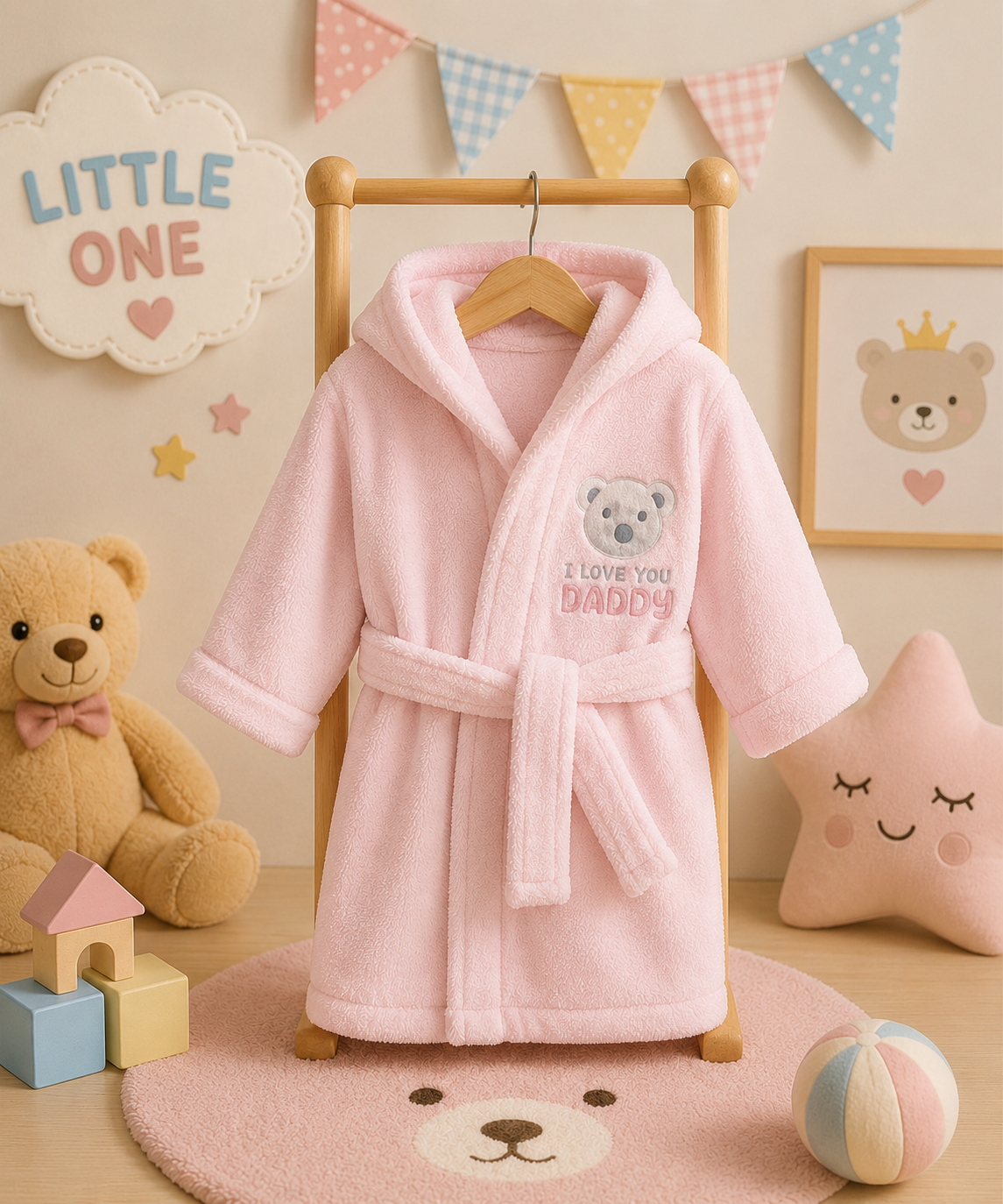 Cozy Little One Robe Showcase