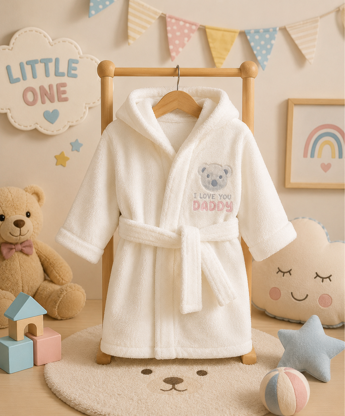 Cozy Little One Robe Showcase