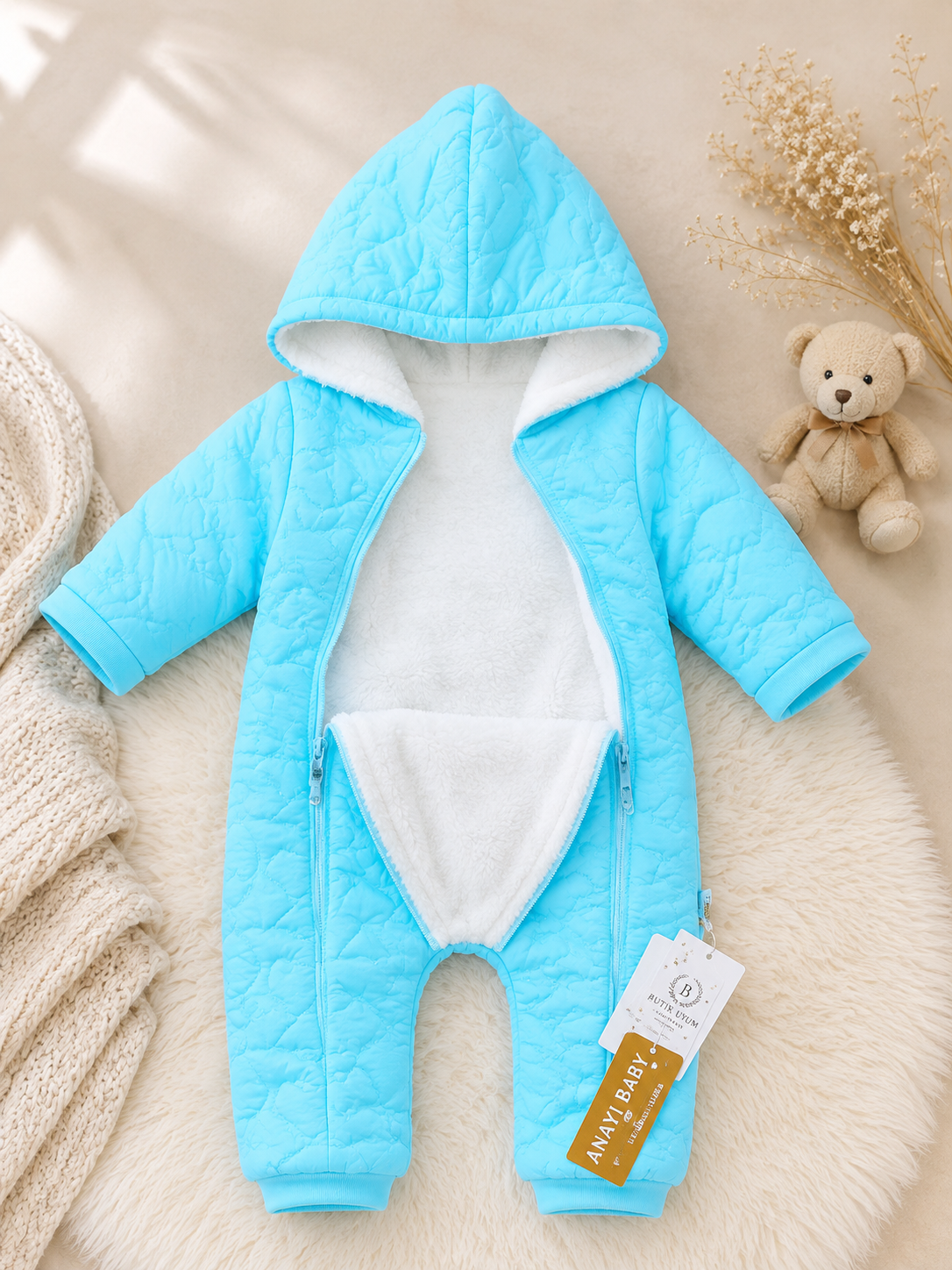 Cozy Big Hugs Panda Snowsuit