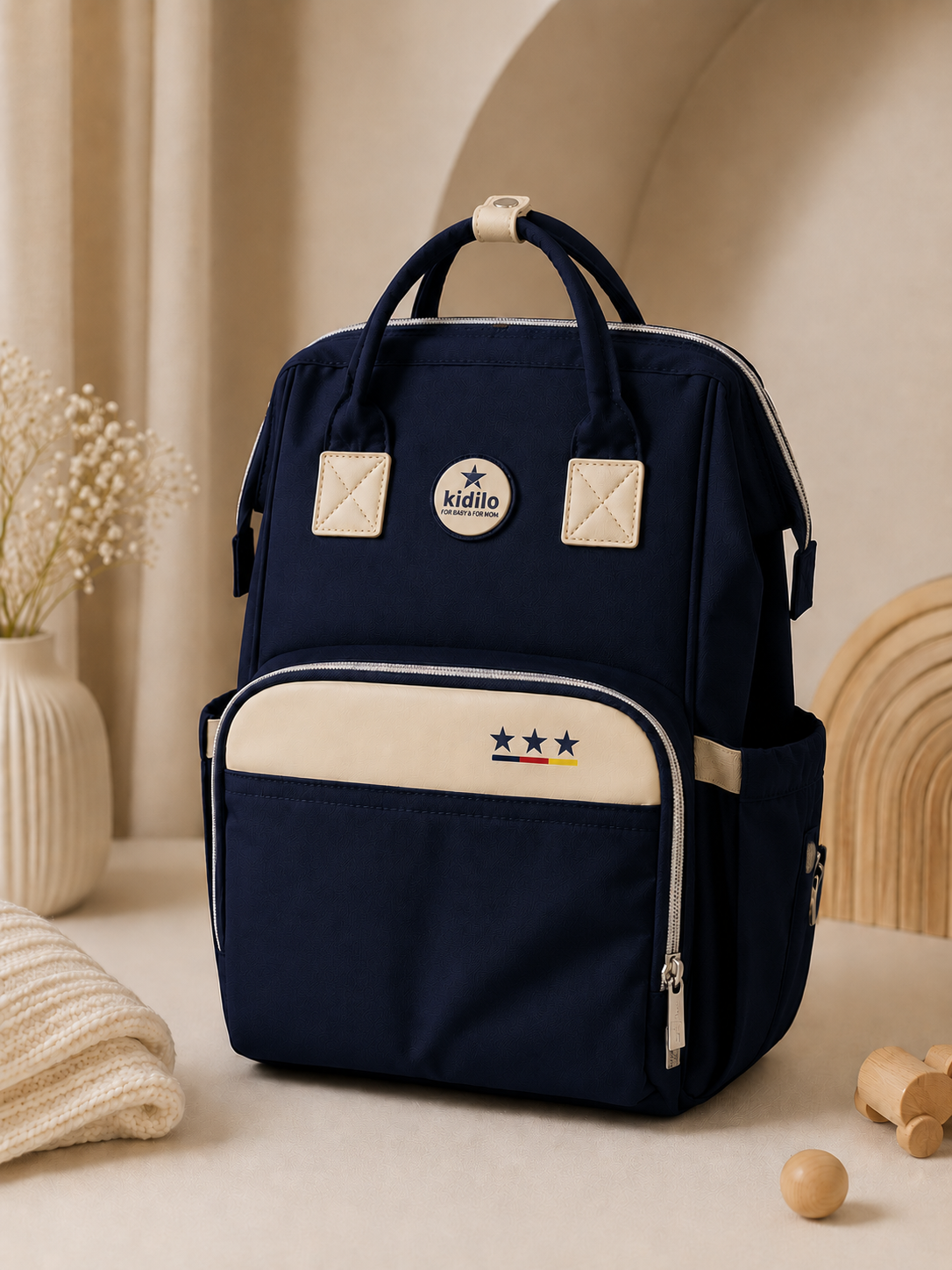Kidilo Diaper Backpack Still Life