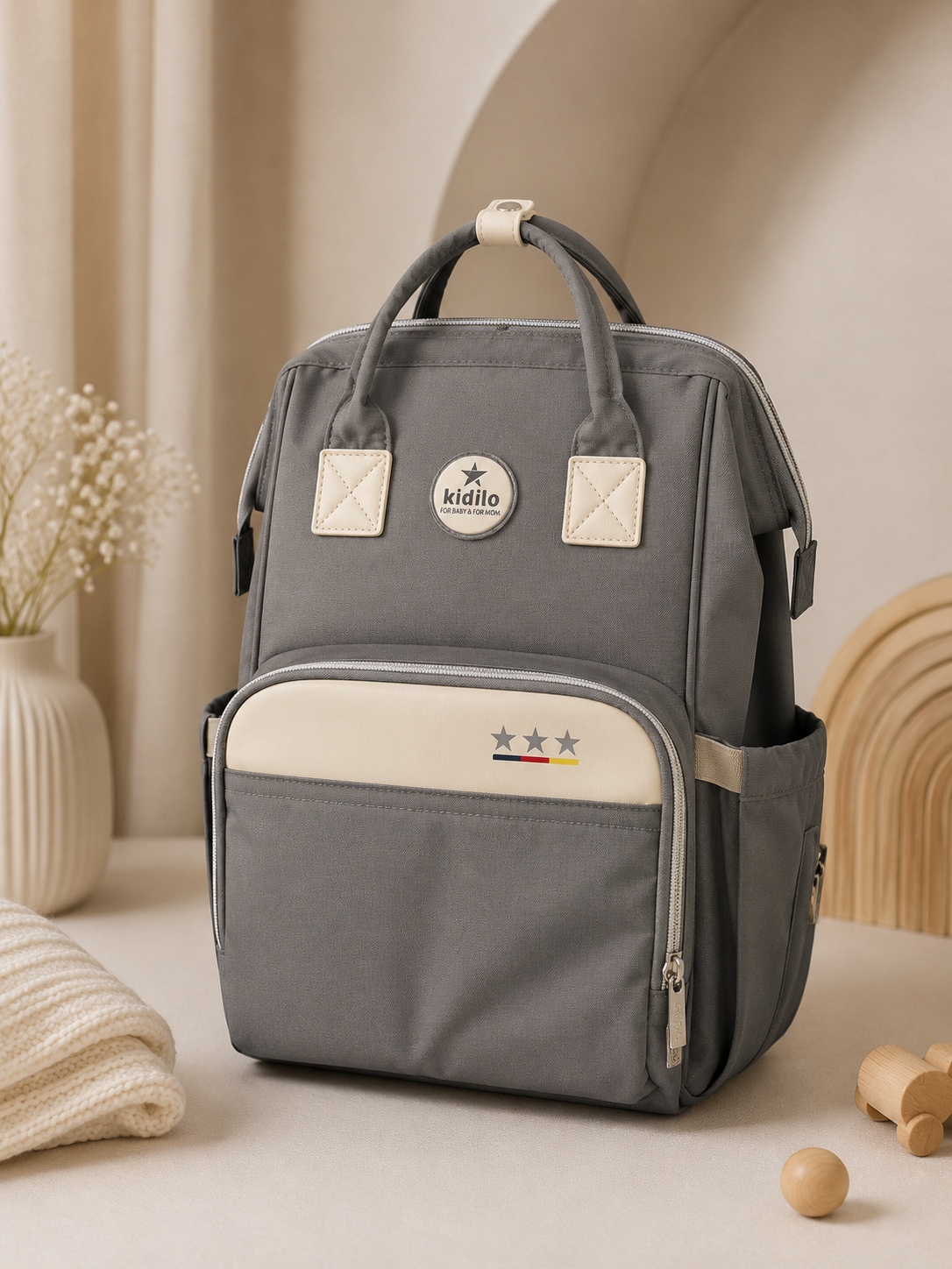 Kidilo Diaper Backpack Still Life