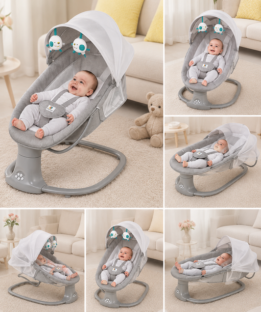 Modern Baby Rocker in Neutral Nursery