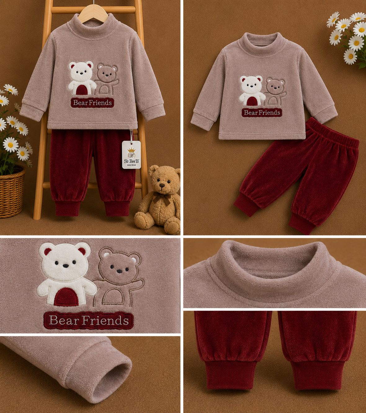 BearFriends Fleece Outfit