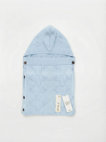 Hooded Knitted Baby Sleeping Bag